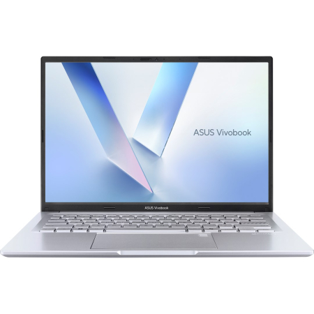 Laptopuri - Laptop ASUS VivoBook 14, 14" WUXGA, AMD Ryzen™ 5 150 pana la 4.55 GHz, 16 GB RAM DDR5, 512 GB SSD, AMD Radeon Graphics, Free Dos, Cool Silver
