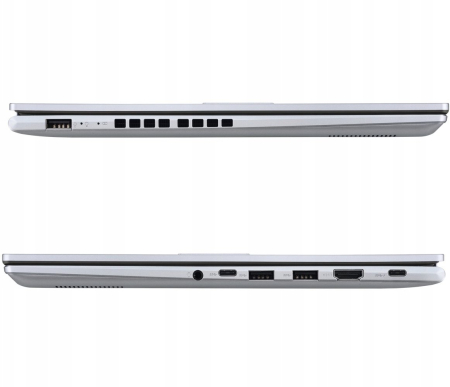 Laptop ASUS Vivobook 14, 14" WUXGA, AMD Ryzen™ 5 150 pana la 4.55 GHz, 16 GB RAM DDR5, 512 GB SSD, AMD Radeon Graphics, Windows 11 Home, Cool Silver [3]