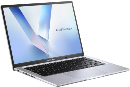 Laptop ASUS Vivobook 14, 14" WUXGA, AMD Ryzen™ 5 150 pana la 4.55 GHz, 16 GB RAM DDR5, 512 GB SSD, AMD Radeon Graphics, Windows 11 Home, Cool Silver [1]
