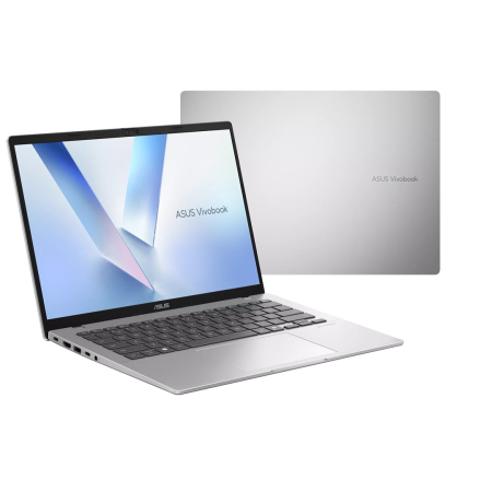 Laptop ASUS VivoBook 14, 14" WUXGA, Intel® Core™ Ultra 5 325 pana la 4.5 GHz, 16 GB RAM DDR5, 512 GB SSD, Intel® Graphics, Windows 11 Home, Cool Silver [8]