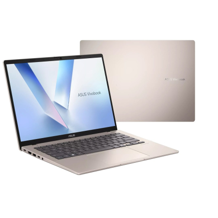 Laptop ASUS VivoBook 14, 14" WUXGA, Intel® Core™ Ultra 5 325 pana la 4.5 GHz, 16 GB RAM DDR5, 512 GB SSD, Intel® Graphics, Windows 11 Home, Gold [8]