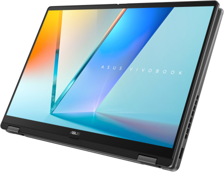 Laptop ASUS Vivobook 14 Flip, 14" WUXGA Touchscreen, Intel® Core™ Ultra 5 226V pana la 4.5 GHz, 16 GB RAM LPDDR5x, 512 GB SSD, Windows 11 Home, Matte Grey [3]