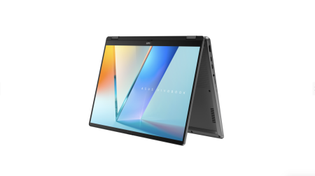Laptop ASUS Vivobook 14 Flip, 14" WUXGA Touchscreen, Intel® Core™ Ultra 7 258V pana la 4.8 GHz, 32 GB RAM LPDDR5x, 1 TB SSD, Windows 11 Pro, Grey [3]