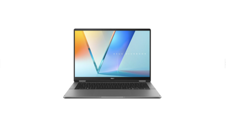Alte produse - Laptop ASUS Vivobook 14 Flip, 14" WUXGA Touchscreen, Intel® Core™ Ultra 7 258V pana la 4.8 GHz, 32 GB RAM LPDDR5x, 1 TB SSD, Windows 11 Pro, Grey