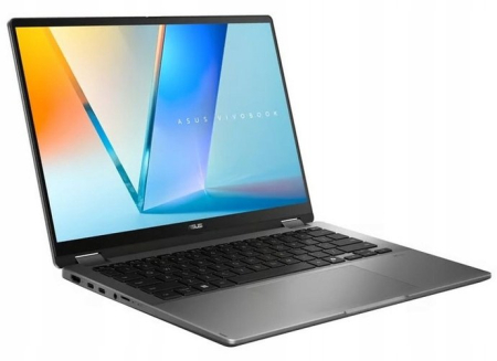 Laptop ASUS Vivobook 14 Hybrid (2-in-1), 14" WUXGA Touchscreen, Intel® Core™ Ultra 7 256V pana la 4.8 GHz, 16 GB RAM LPDDR5x, 1 TB SSD, Intel Arc Graphics, Windows 11 Home, Matte Gray [2]