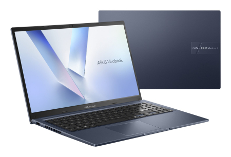 Laptop ASUS VivoBook 15, 15.6" Full HD, AMD Ryzen™ 5 150 pana la 4.55 GHz, 16 GB RAM DDR5, 512 GB SSD, AMD Radeon Graphics, Free Dos, Quiet Blue [8]