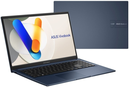 Laptop ASUS VivoBook 15, 15.6" Full HD, Intel® Core™ 5 120U pana la 5 GHz, 16 GB RAM DDR5, 512 GB SSD, Intel® Graphics, Free Dos, Quiet Blue [4]
