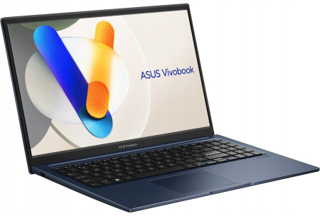 Laptop ASUS VivoBook 15, 15.6" Full HD, Intel® Core™ 5 120U pana la 5 GHz, 16 GB RAM DDR5, 512 GB SSD, Intel® Graphics, Windows 11 Home, Quiet Blue [1]