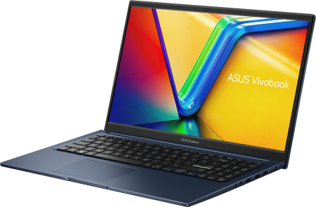 Laptop ASUS Vivobook 15, 15.6" Full HD, Intel® Core™ i3 1315U pana la 4.5 GHz, 8 GB RAM DDR4, 512 GB SSD, Intel® UHD Graphics, Free Dos, Quiet Blue [1]
