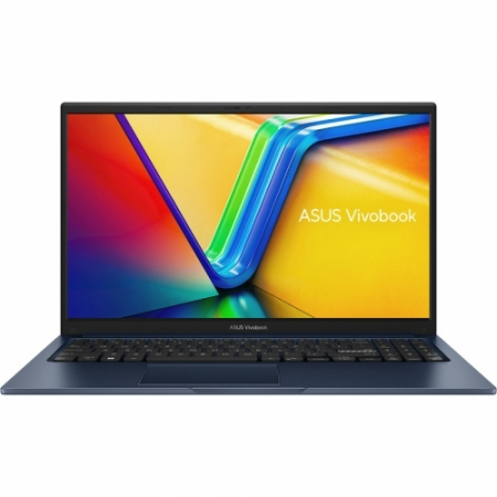 Promotii - Laptop ASUS VivoBook 15, 15.6" Full HD, Intel® Core™ i7 1255U pana la 4.7 GHz, 16 GB RAM DDR4, 1 TB SSD, Intel Iris Xᵉ Graphics, Free Dos, Quiet Blue