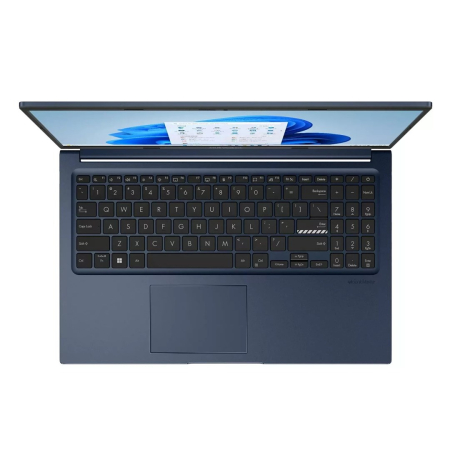 Laptop ASUS VivoBook, 15.6" Full HD, Intel® Core™ i5 1235U pana la 4.4 GHz, 8 GB RAM DDR5, 256 GB SSD, Intel Iris Xᵉ Graphics, Windows 11 Home, Quiet Blue [1]