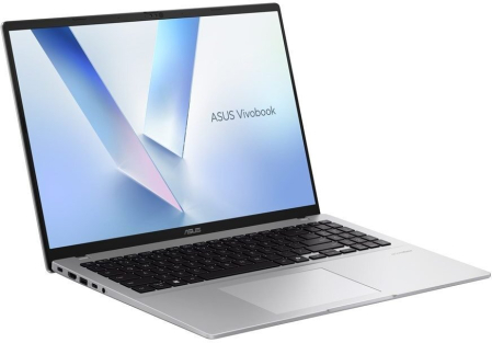 Laptop ASUS VivoBook 16, 16" WUXGA, AMD Ryzen™ AI 7 445 pana la 4.6 GHz, 16 GB RAM DDR5, 512 GB SSD, AMD Radeon Graphics, Windows 11 Home, Cool Silver [2]