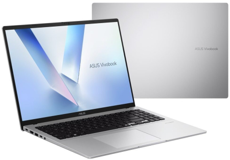 Laptop ASUS VivoBook 16, 16" WUXGA, AMD Ryzen™ AI 7 445 pana la 4.6 GHz, 16 GB RAM DDR5, 512 GB SSD, AMD Radeon Graphics, Windows 11 Home, Cool Silver [4]
