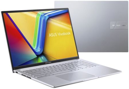 Laptop ASUS VivoBook 16, 16" WUXGA, Intel® Core™ i9 13900H pana la 5.4 GHz, 16 GB RAM DDR4, 1 TB SSD, Intel Iris Xᵉ Graphics, Windows 11 Home, Cool Silver [7]