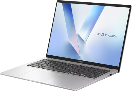 Laptop ASUS VivoBook 16, 16" WUXGA, Intel® Core™ Ultra 5 225H pana la 4.9 GHz, 16 GB RAM DDR5, 512 GB SSD, Intel Arc Graphics, Free Dos, Cool Silver [2]