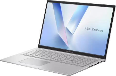 Laptop ASUS VivoBook 17, 17.3" Full HD, Intel® Core™ 7 350 pana la 4.8 GHz, 16 GB RAM DDR5, 512 GB SSD, Intel® Graphics, Free Dos, Cool Silver [2]