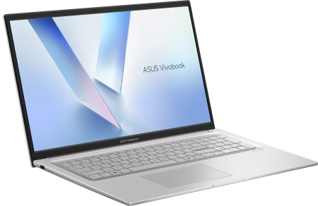 Laptop ASUS VivoBook 17, 17.3" Full HD, Intel® Core™ 7 350 pana la 4.8 GHz, 16 GB RAM DDR5, 512 GB SSD, Intel® Graphics, Free Dos, Cool Silver [1]