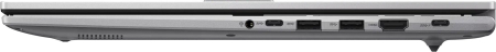 Laptop ASUS VivoBook 17, 17.3" Full HD, Intel® Core™ 7 350 pana la 4.8 GHz, 16 GB RAM DDR5, 512 GB SSD, Intel® Graphics, Free Dos, Cool Silver [3]