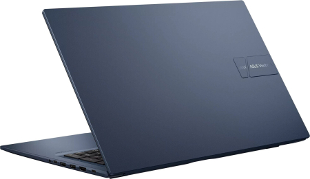 Laptop ASUS VivoBook 17, 17.3" Full HD, Intel® Core™ 7 350 pana la 4.8 GHz, 16 GB RAM DDR5, 512 GB SSD, Intel® Graphics, Free Dos, Quiet Blue [8]