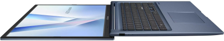 Laptop ASUS VivoBook 17, 17.3" Full HD, Intel® Core™ 7 350 pana la 4.8 GHz, 16 GB RAM DDR5, 512 GB SSD, Intel® Graphics, Free Dos, Quiet Blue [6]