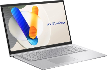 Laptop ASUS Vivobook 17, 17.3" Full HD, Intel® Core™ i5 120U pana la 5 GHz, 16 GB RAM DDR4, 512 GB SSD, Intel Graphics, Free Dos, Cool Silver [1]