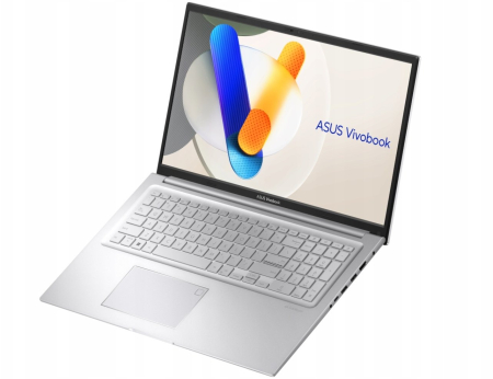 Laptop ASUS VivoBook 17, 17.3" Full HD, Intel® Core™ i5 120U pana la 5 GHz, 16 GB RAM DDR5, 512 GB SSD, Intel Iris Xᵉ Graphics, Free Dos, Cool Silver [2]