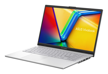 Laptop ASUS Vivobook Go 15, 15.6" Full HD, Intel® Core™ i3 N305 pana la 3.8 GHz, 8 GB RAM DDR4, 128 GB SSD, Intel® UHD Graphics, Windows 11 Home, Cool Silver [2]