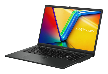 Laptop ASUS Vivobook Go 15, 15.6" Full HD, Intel® Core™ i3 N305 pana la 3.8 GHz, 8 GB RAM DDR4, 256 GB SSD, Intel® UHD Graphics, Windows 11 Home, Mixed Black [2]