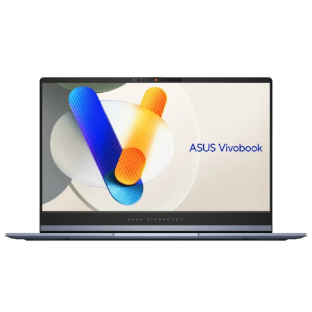 Laptopuri - Laptop ASUS Vivobook S 15, 15.6" 3K, Intel® Core™ Ultra 7 155H pana la 4.8 GHz, 16 GB RAM LPDDR5x, 1 TB SSD, Intel Arc Graphics, Harman Kardon, Windows 11 Home, Mist Blue
