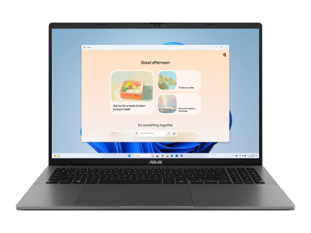 Promotii - Laptop ASUS Vivobook S 16, 16" WUXGA, AMD Ryzen™ 7 260 pana la 5.1 GHz, 16 GB RAM DDR5, 1 TB SSD, AMD Radeon 780M, Free Dos, Gray