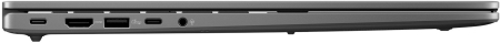 Laptop ASUS Vivobook S16, 16" WUXGA, AMD Ryzen™ 5 200 pana la 4.9 GHz, 16 GB RAM DDR5, 512 GB SSD, AMD Radeon 740M, Free Dos, Matte Gray [4]