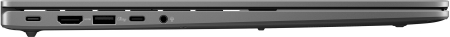 Laptop ASUS VivoBook S16, 16" WUXGA, AMD Ryzen™ AI 7 445 pana la 4.6 GHz, 16 GB RAM DDR5, 512 GB SSD, AMD Radeon, Windows 11 Home, Matte Gray [5]