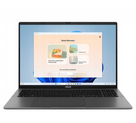 Alte produse - Laptop ASUS VivoBook S16, 16" WUXGA, Intel® Core™ 5 210H pana la 4.8 GHz, 16 GB RAM DDR5, 512 GB SSD, Intel® UHD Graphics, Free Dos, Matte Grey