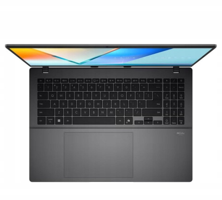 Laptop ASUS VivoBook S16, 16" WUXGA, Intel® Core™ 5 210H pana la 4.8 GHz, 16 GB RAM DDR5, 512 GB SSD, Intel® UHD Graphics, Free Dos, Matte Grey [2]