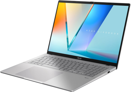 Laptop ASUS Vivobook S16, 16" WUXGA, Intel® Core™ 5 210H pana la 4.8 GHz, 16 GB RAM DDR5, 512 GB SSD, Intel® UHD Graphics, Windows 11 Home, Cool Silver [2]