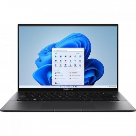 Laptopuri - Laptop ASUS ZenBook 14, 14" 2.8K, AMD Ryzen 7 7730U pana la 4.5 GHz, 16 GB RAM LPDDR4x, 512 GB SSD, AMD Radeon Graphics, Windows 11 Pro, Black