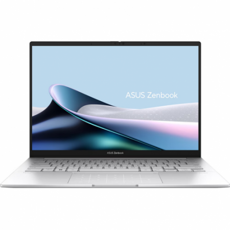 Laptopuri - Laptop ASUS ZenBook 14, 14" 3K, Intel® Core™ Ultra 9 185H pana la 5.1 GHz, 32 GB RAM LPDDR5x, 1 TB SSD, Intel Arc Graphics, Windows 11 Pro, Silver