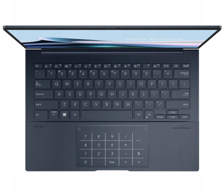Laptop ASUS Zenbook 14, 14" 3K Touchscreen, Intel® Core™ Ultra 9 285H pana la 5.4 GHz, 32 GB RAM LPDDR5x, 1 TB SSD, Intel Arc Graphics, Windows 11 Pro, Ponder Blue [2]
