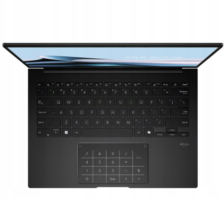 Laptop ASUS ZenBook 14, 14" WUXGA, AMD Ryzen™ AI 5 430 pana la 4.5 GHz, 16 GB RAM LPDDR5x, 512 GB SSD, AMD Radeon Graphics, Windows 11 Home, Jade Black [2]