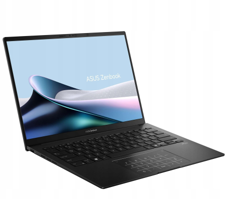 Laptop ASUS ZenBook 14, 14" WUXGA, AMD Ryzen™ AI 5 430 pana la 4.5 GHz, 16 GB RAM LPDDR5x, 512 GB SSD, AMD Radeon Graphics, Windows 11 Home, Jade Black [1]