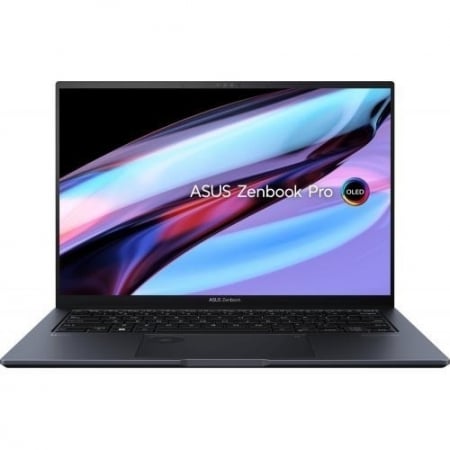 Promotii - Laptop ASUS ZenBook Pro 14, 14.5" 2.8K Touchscreen, Intel® Core™ i9 13900H pana la 5.4 GHz, 16 GB RAM LPDDR5, 1 TB SSD, NVIDIA® GeForce® RTX 4070 8 GB, Windows 11 Pro, Tech Black