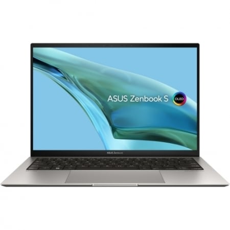 Promotii - Laptop ASUS Zenbook S 13, 13.3" 2.8K, Intel® Core™ Ultra 7 155U pana la 4.8 GHz, 32 GB RAM LPDDR5x, 1 TB SSD, Intel Iris Xᵉ Graphics, Windows 11 Pro, Grey