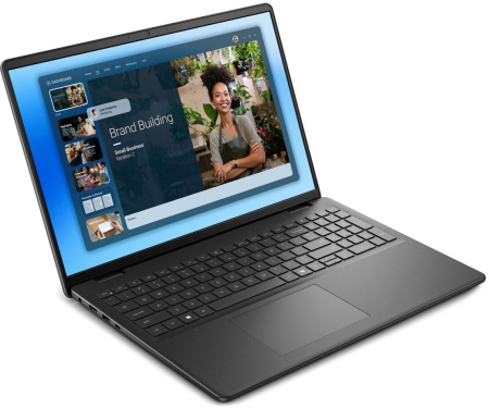 Laptop DELL, 16" WUXGA Touchscreen, Intel Core 7 150U pana la 5.4 GHz, 16 GB RAM DDR5 5200, 1 TB SSD, Intel® Graphics, Windows 11 Home, Black [1]