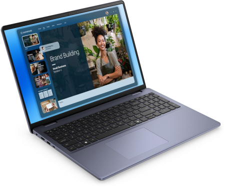 Laptop DELL DC16251, 16" Full HD+, Intel® Core™ 5 120U pana la 5 GHz, 16 GB RAM DDR5, 512 GB SSD, Intel® Graphics, Windows 11 Pro, Platinum [1]