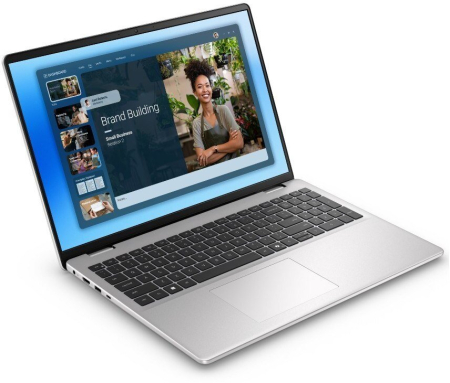 Laptop DELL DC16251, 16" Full HD+, Intel® Core™ 7 150U pana la 5.4 GHz, 16 GB RAM DDR5, 1 TB SSD, Intel® Graphics, Windows 11 Pro, Platinum [1]