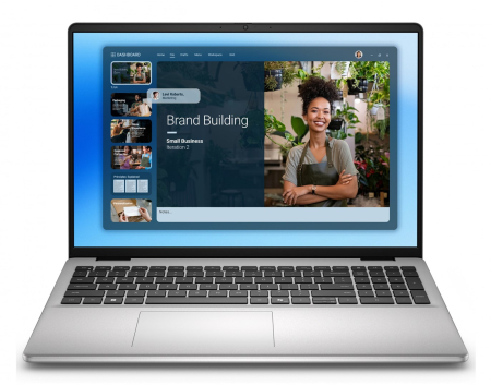 Laptopuri - Laptop DELL DC16251, 16" Full HD+, Intel® Core™ 7 150U pana la 5.4 GHz, 16 GB RAM DDR5, 1 TB SSD, NVIDIA® GeForce® MX570A 2 GB, Windows 11 Pro, Platinum