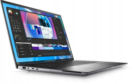 Laptop DELL Precision P16, 16" WUXGA, Intel® Core™ i5 13600H pana la 4.8 GHz, 16 GB RAM DDR5, 256 GB SSD, Intel Iris Xᵉ Graphics, Windows 11 Pro, Titan Gray [1]
