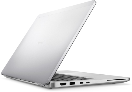 Laptop DELL Pro 13 Plus, 13.3" Full HD+, Intel® Core™ Ultra 7 266V pana la 5 GHz, 16 GB RAM LPDDR5x 8533 MT/s, 512 GB SSD, Intel Arc Graphics, Windows 11 Pro, Silver [6]