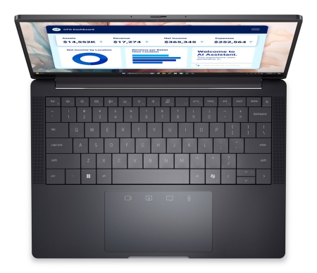 Laptop DELL Pro 13 Premium, 13.3" Full HD+, Intel® Core™ Ultra 5 236V pana la 4.7 GHz, 16 GB RAM LPDDR5x, 512 GB SSD, Intel Arc Graphics 130V, Windows 11 Pro, Grey [1]