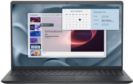 Alte produse - Laptop Dell Pro 15, 15.6" Full HD, Intel® Core™ 3 100U pana la 4.7 GHz, 8 GB RAM DDR5, 512 GB SSD, Intel® Graphics, Windows 11 Pro, Carbon Black